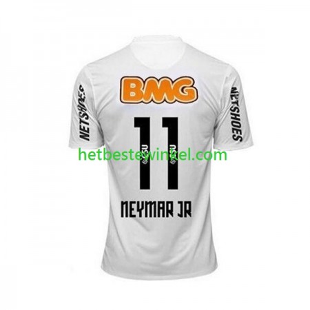 Santos FC Neymar JR 11 Voetbalshirts Retro Thuis 2011-2012
